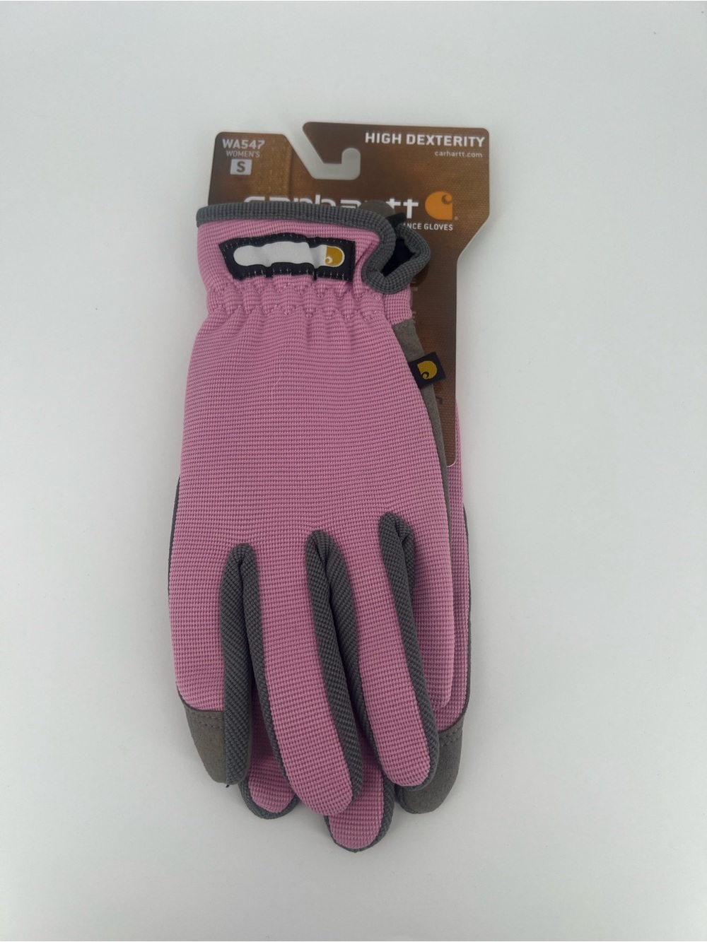 Carhartt Women's Pink and Gray Dexterity Work Gloves